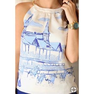Vineyard Vines Kentucky Derby Churchill downs top